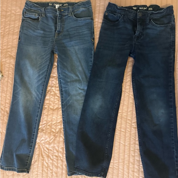 Boys Cat & Jack jeans | 2 pair | Size 10 - Picture 1 of 3